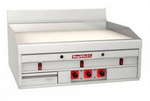 MKE36 36" electric countertop Chrome tiled griddle