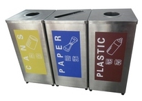 S84A S/S Recycling Waste Container 不鏽鋼回收桶