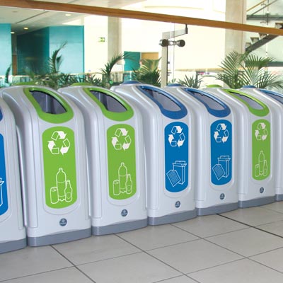 1NE50GB-BS-04 Nexus®50 Glass Bottle Recycling Waste Container 50升 玻璃瓶回收桶 