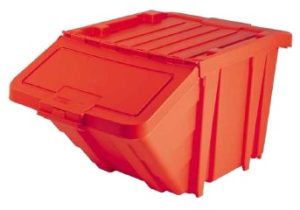 Recycling drawer/bin Red