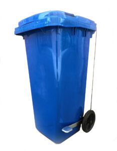 ICO 120L blue with side pedal
