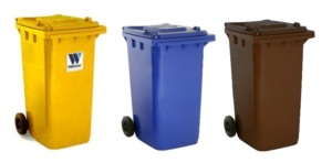 Weber 240L recycling bins