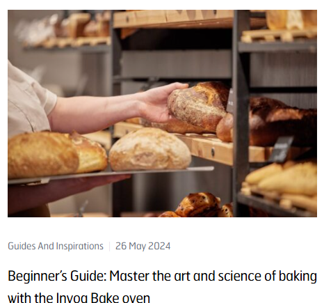 Houno: Beginner’s Guide: Master the art and science of baking with the Invoq Bake oven