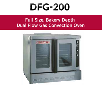 Blodgett Gas bakery size convection oven DFG-200