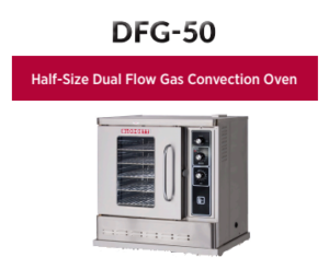 DFG-50 Half Size Gas Convection Oven