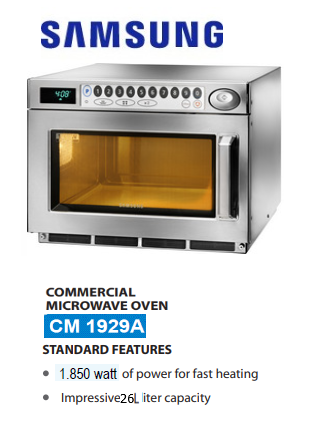 Microwave Oven 26L, 1850W CM 1929A