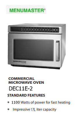 Microwave oven 17L, 1100W DEC11E-2