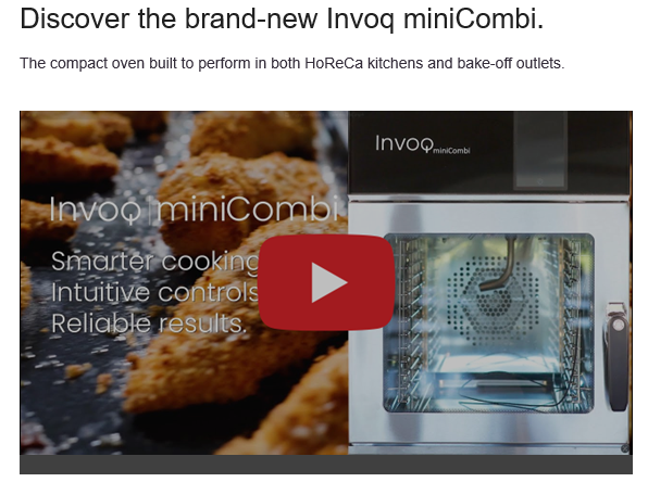 Discover the brand-new Invoq miniCombi.