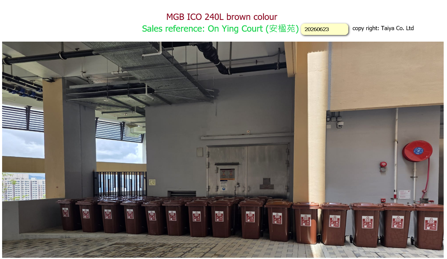 ICO 240L Brown On Ying Court