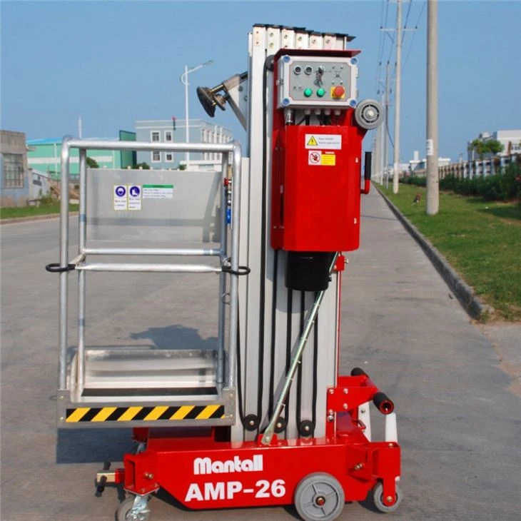 Mantall 10m Portable Single Mast Aerial Work Platform